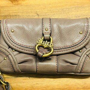 Juicy Courture Taupe Wristlet